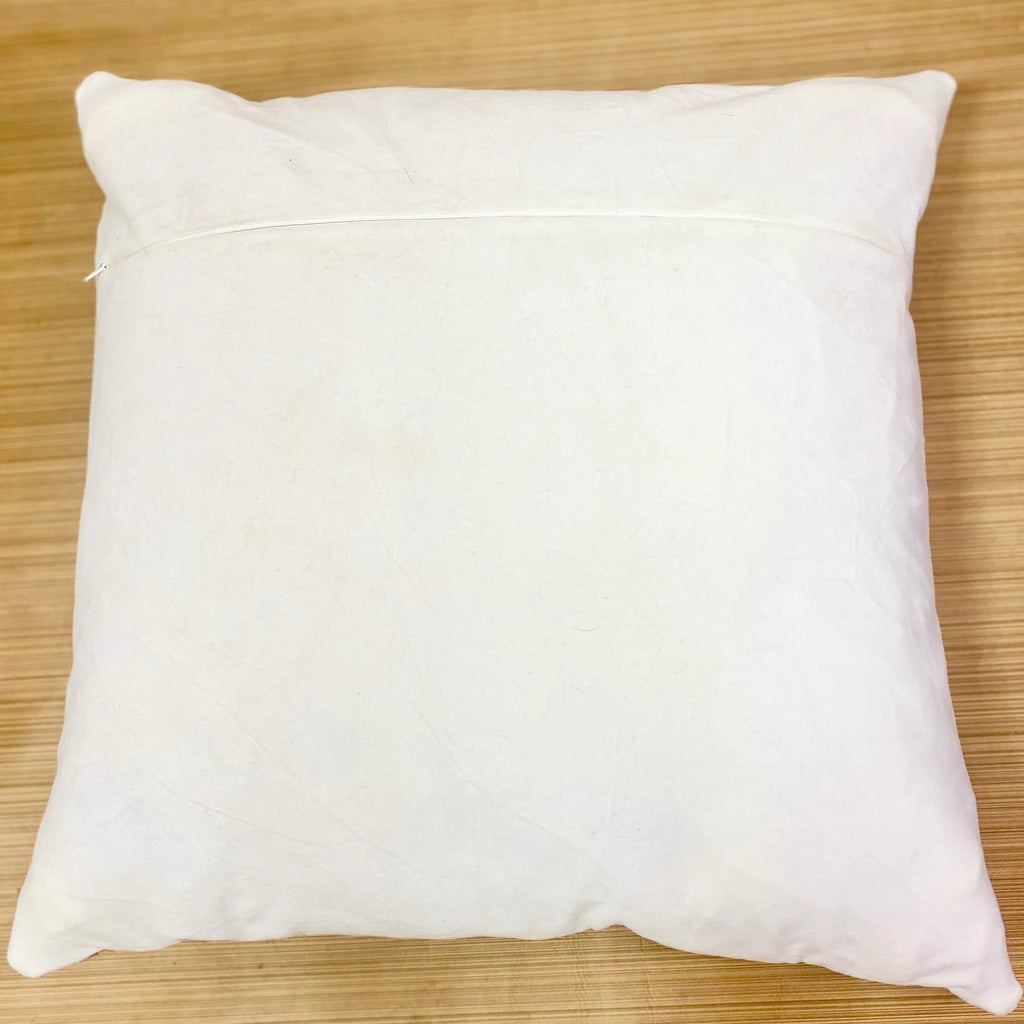 Handmade Cowhide Pillow Cover: Hair On Leather Cushion (18x18 inches)