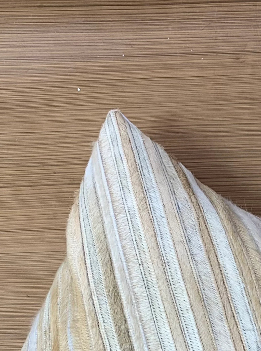 Natural Cowhide Pillow Cover: Handmade Hair On Leather Cushion