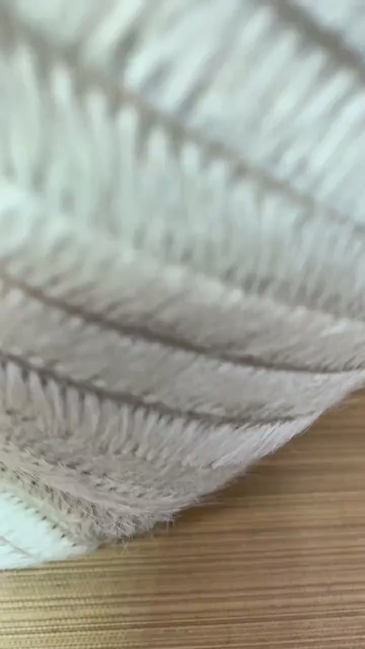 Cowhide Lumbar Pillow Cover: Hair on Hide Leather, Black & White (12x20/14x24)